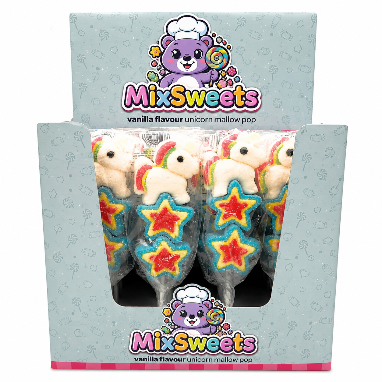 Sugartown Unicorn and Stars Mallow Kebab 85g