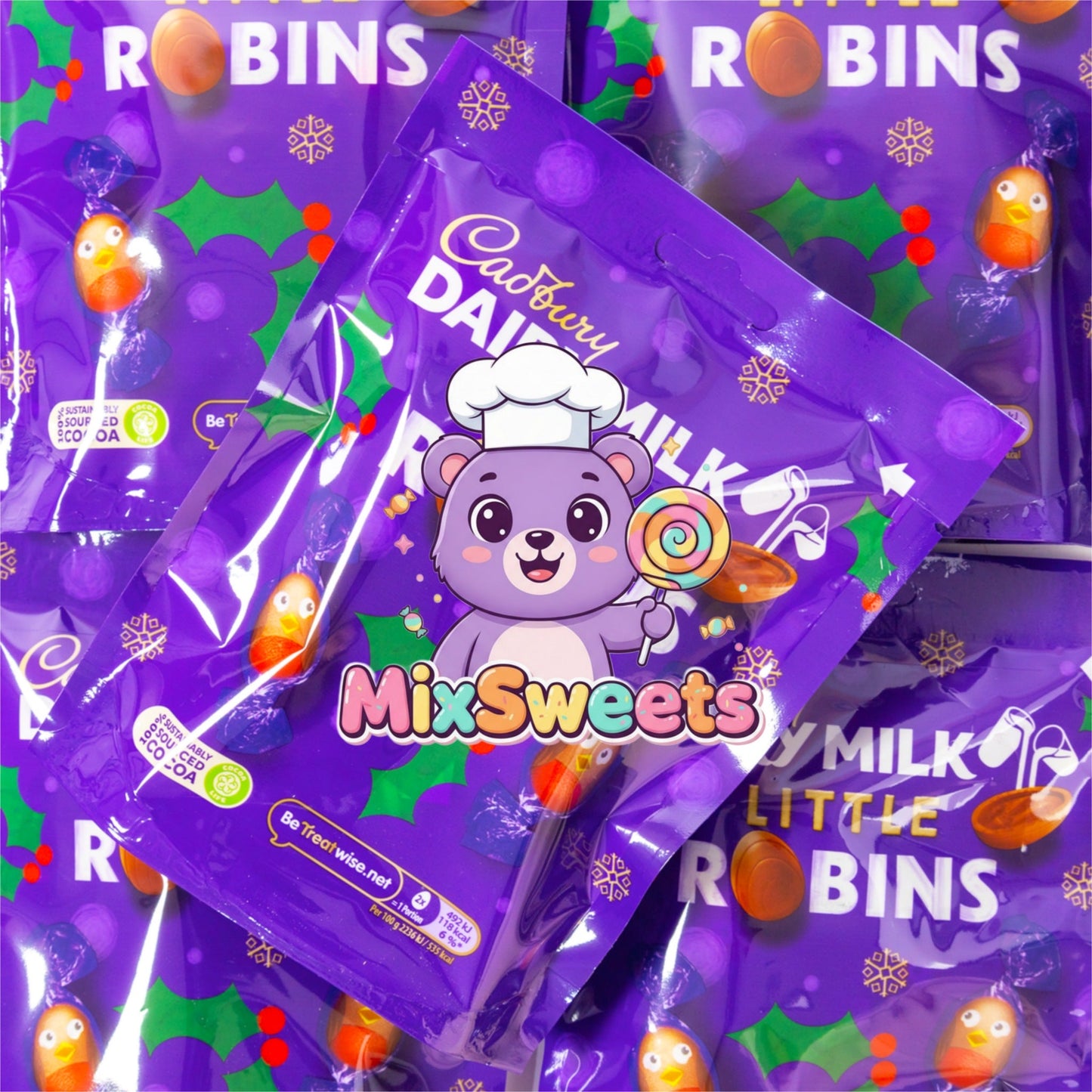 Cadbury Dairy Milk Christmas Little Robins Chocolate