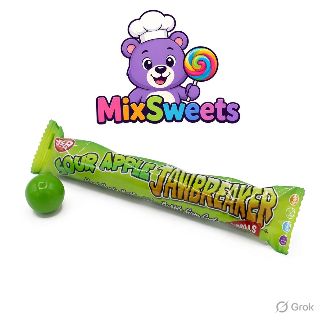 Zed Candy Sour Apple Jawbreaker 6 Ball