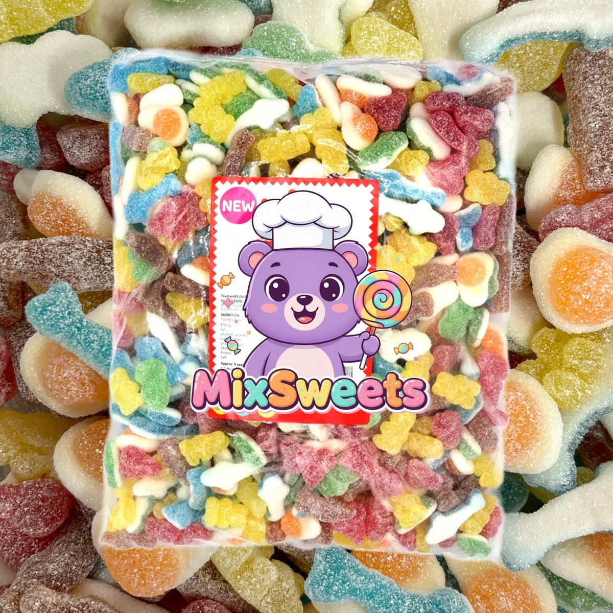 Create Your Own 250g Pick & Mix Pouch (50g Fillings)