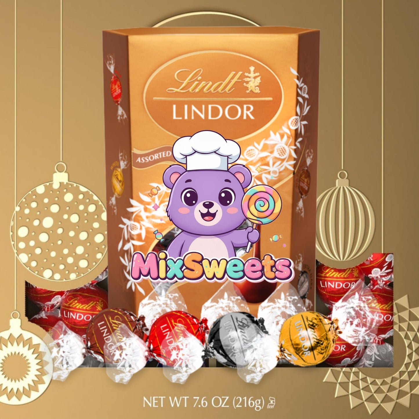Lindt Lindor Assorted Mini Truffles