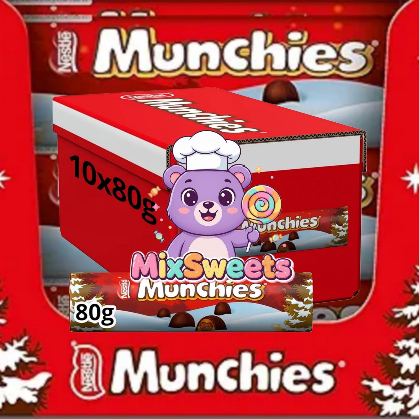 Munchies Milk Chocolate Giant Tube