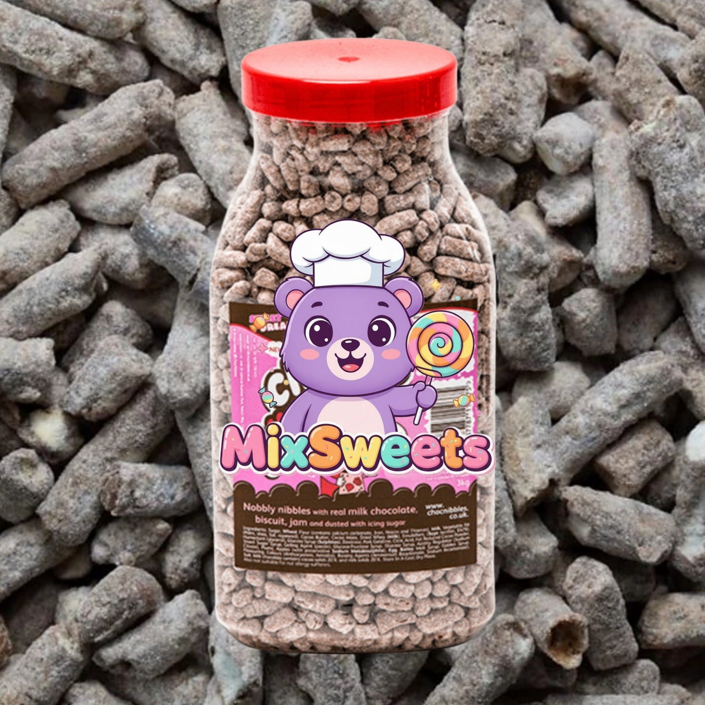Sweet Dreams Jammie Choc Nibbles Jar