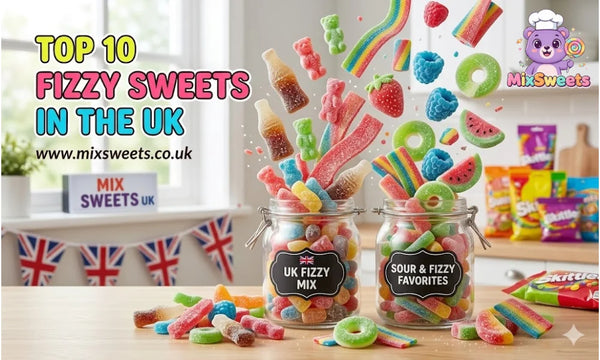 Top 10 Fizzy Sweets in the UK