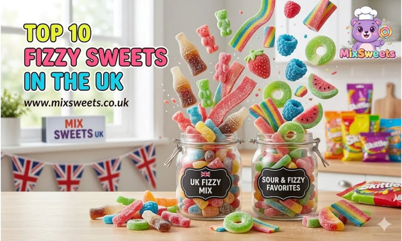 Top 10 Fizzy Sweets in the UK