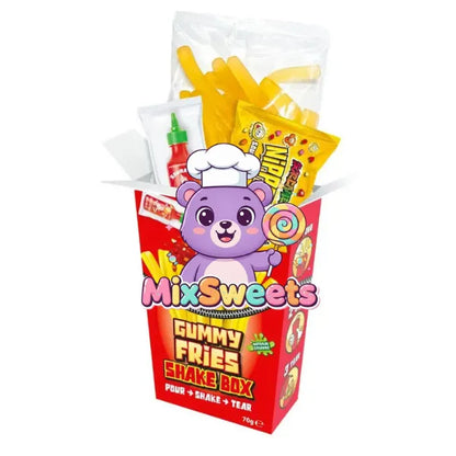 Zed Candy Screamers Gummy Fries Shake Box