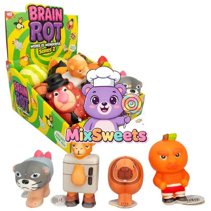 Wizz Toys Brainrot Squishy Toys 12 Figures