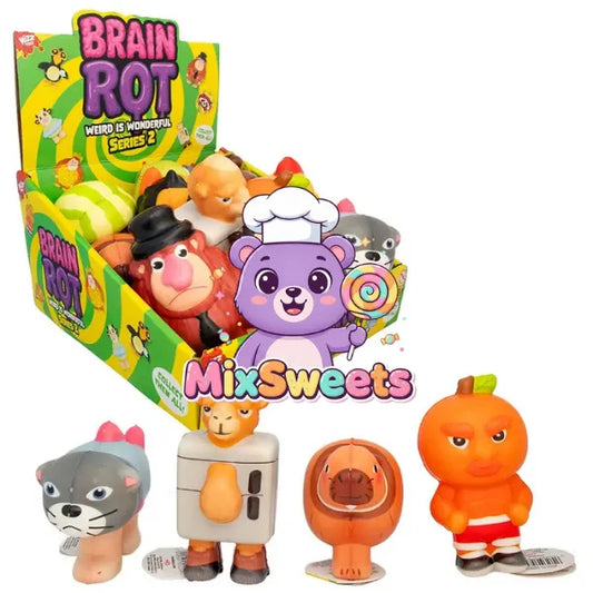 Wizz Toys Brainrot Squishy Toys 12 Figures