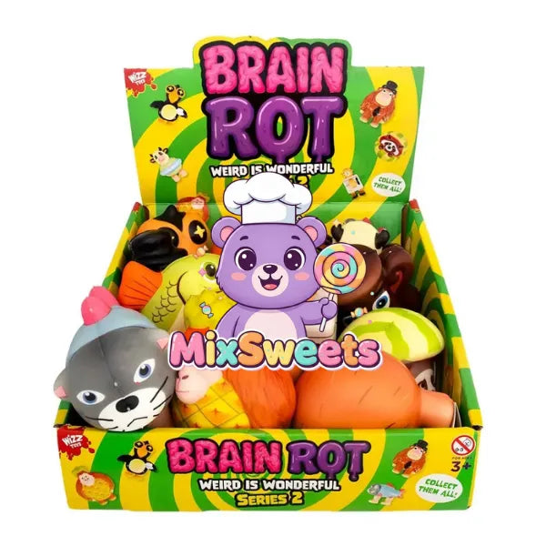 Wizz Toys Brainrot Squishy Toys 12 Figures