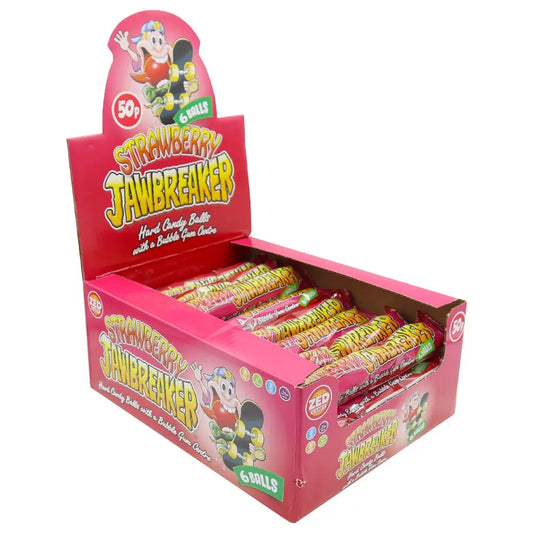 Zed Candy Strawberry Jawbreaker 6 Ball