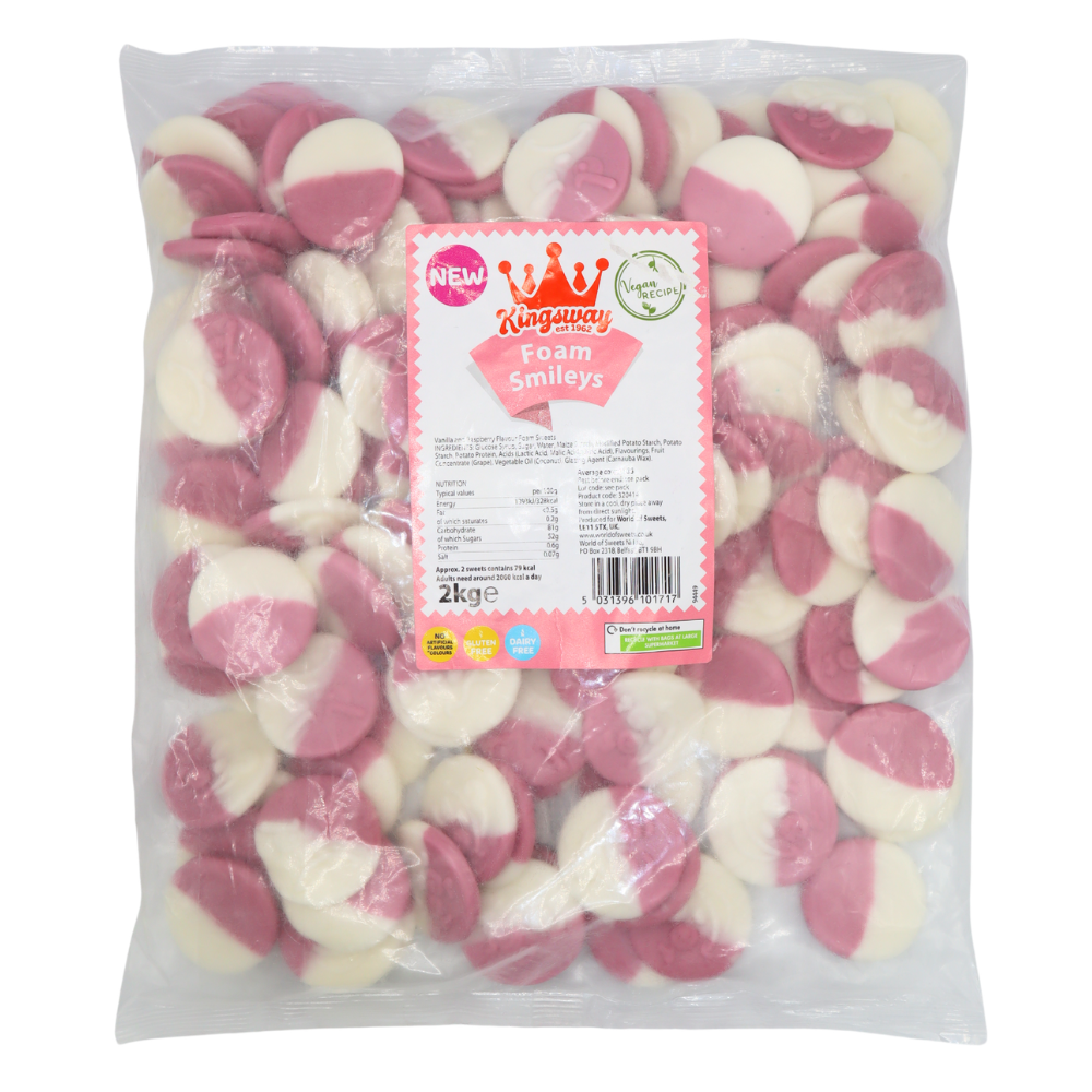 Kingsway Foam Smileys Bag 2kg