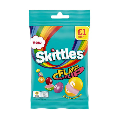 Skittles Fruit Flavour Flip Sweets 109g £1 PMP