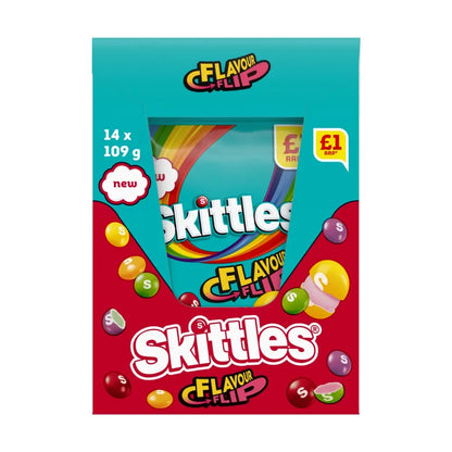 Skittles Fruit Flavour Flip Sweets 109g £1 PMP