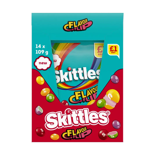 Skittles Fruit Flavour Flip Sweets 109g