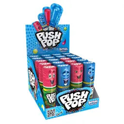 Bazooka Push Pop Raspberry & Watermelon