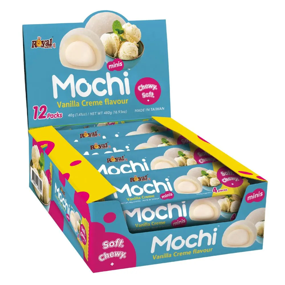 Royal Family Mochi Minis Vanilla Creme Flavour Pack 40g