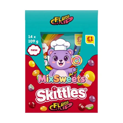 Skittles Fruit Flavour Flip Sweets 109g £1 PMP