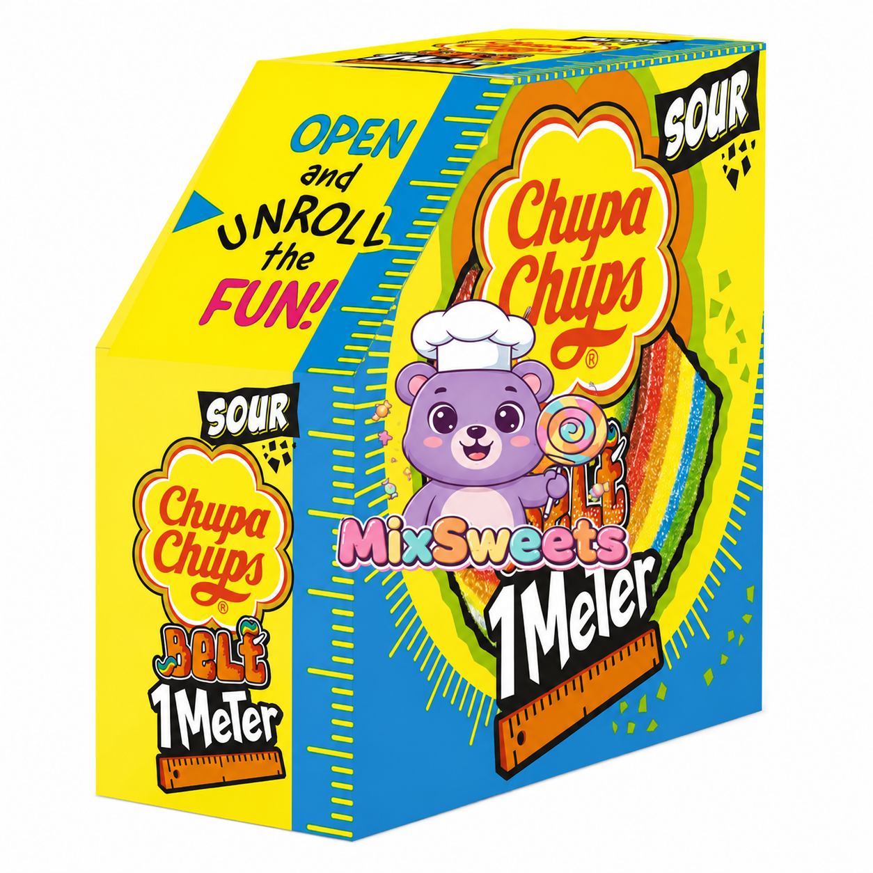 Chupa Chups Sour Belt 1 Metre