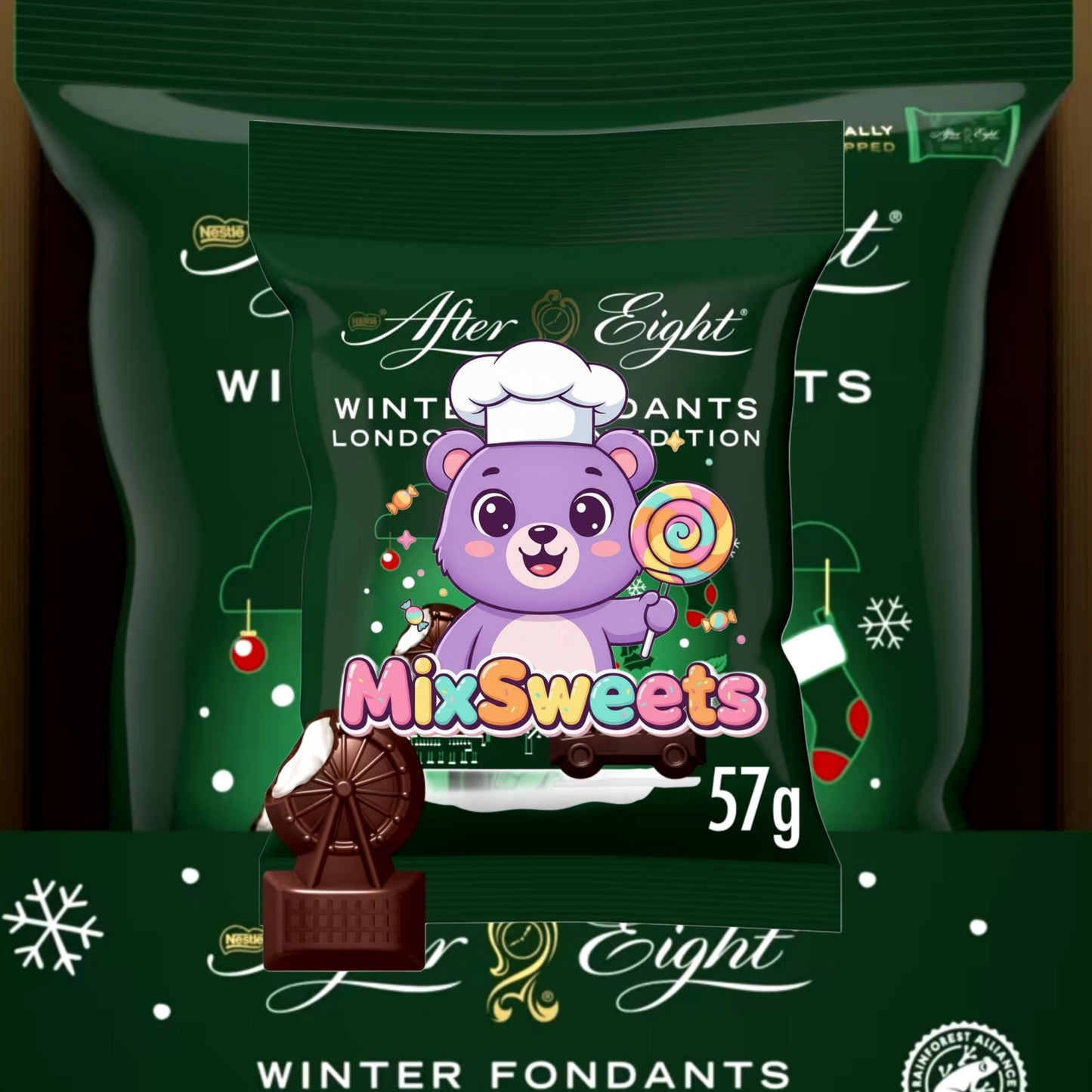 After Eight Winter Fondants Dark Mint Chocolate