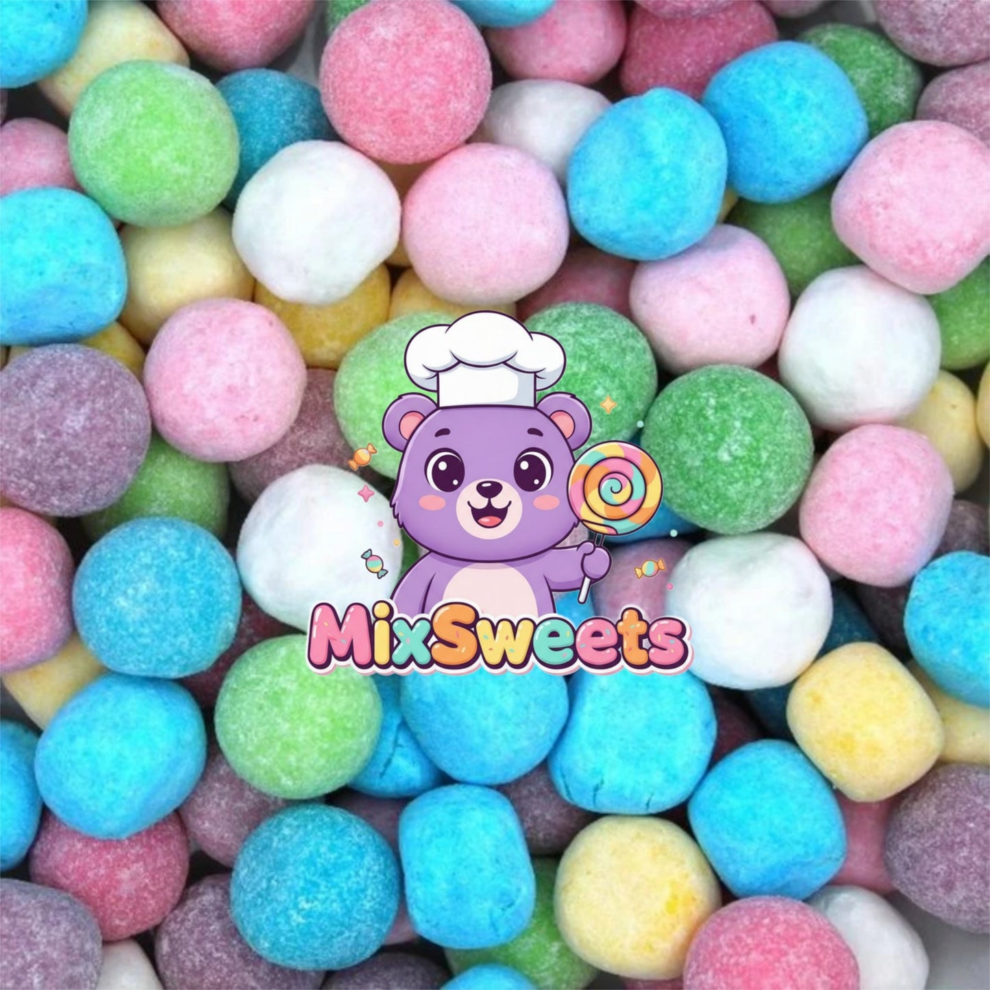 Bonds Strawberry & Blue Raspberry Bon Bons Candy Cup