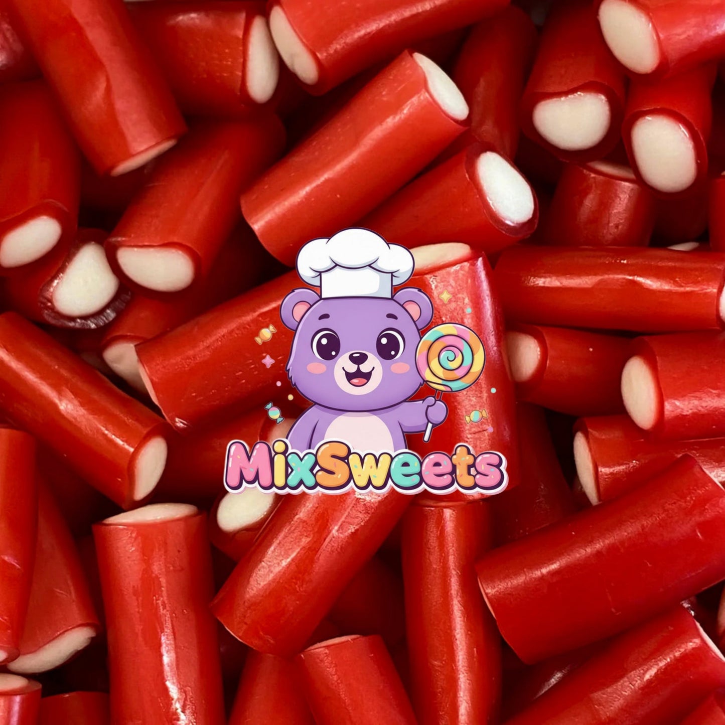 Bonds Strawberry Pencil Bites Candy Cup