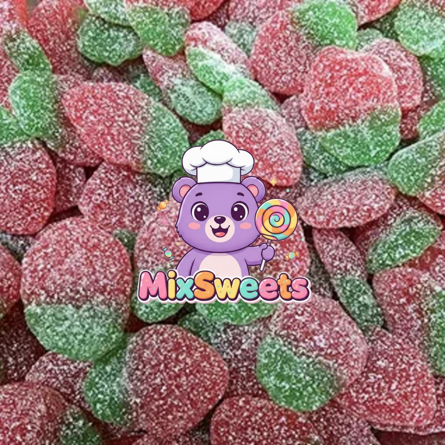 Candy Realms Fizzy Strawberries Tub