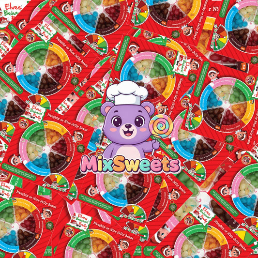 Elves Behavin' Badly Naughty or Nice Jelly Bean Game