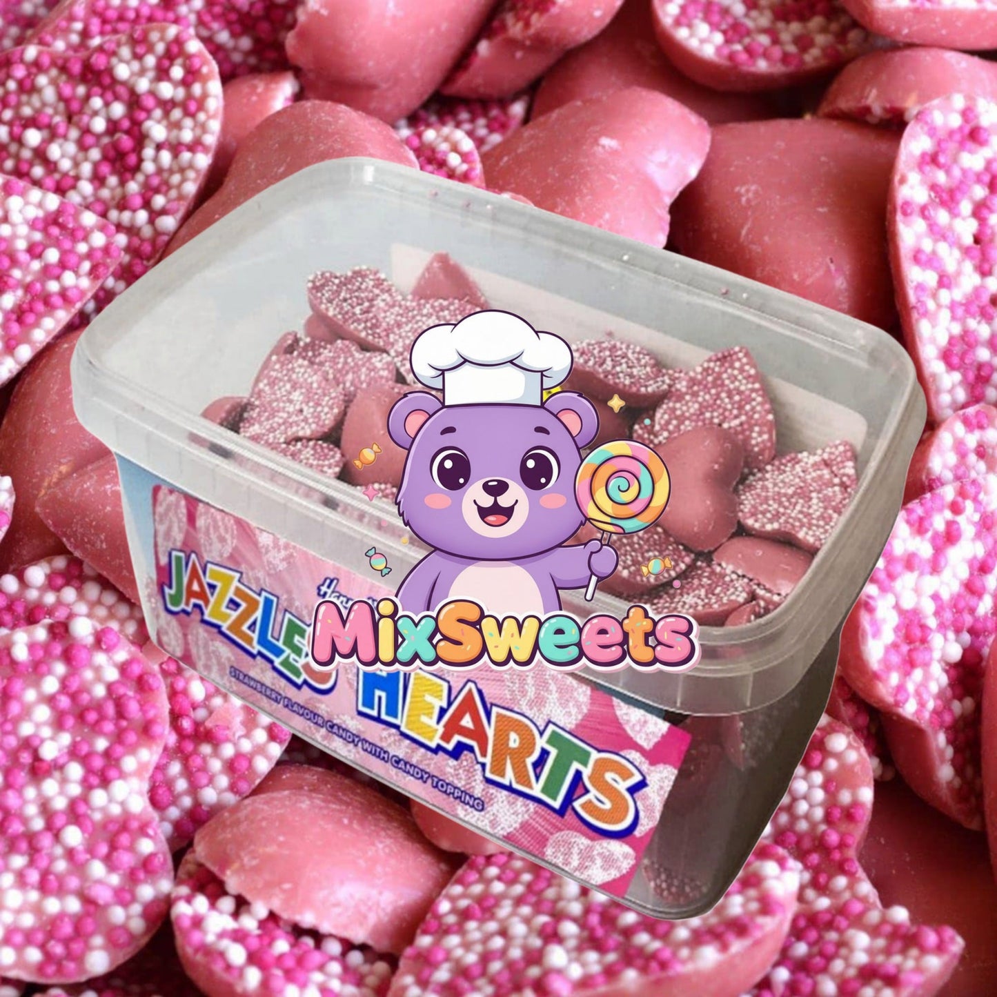 Hannah's Jazzles Hearts Tub