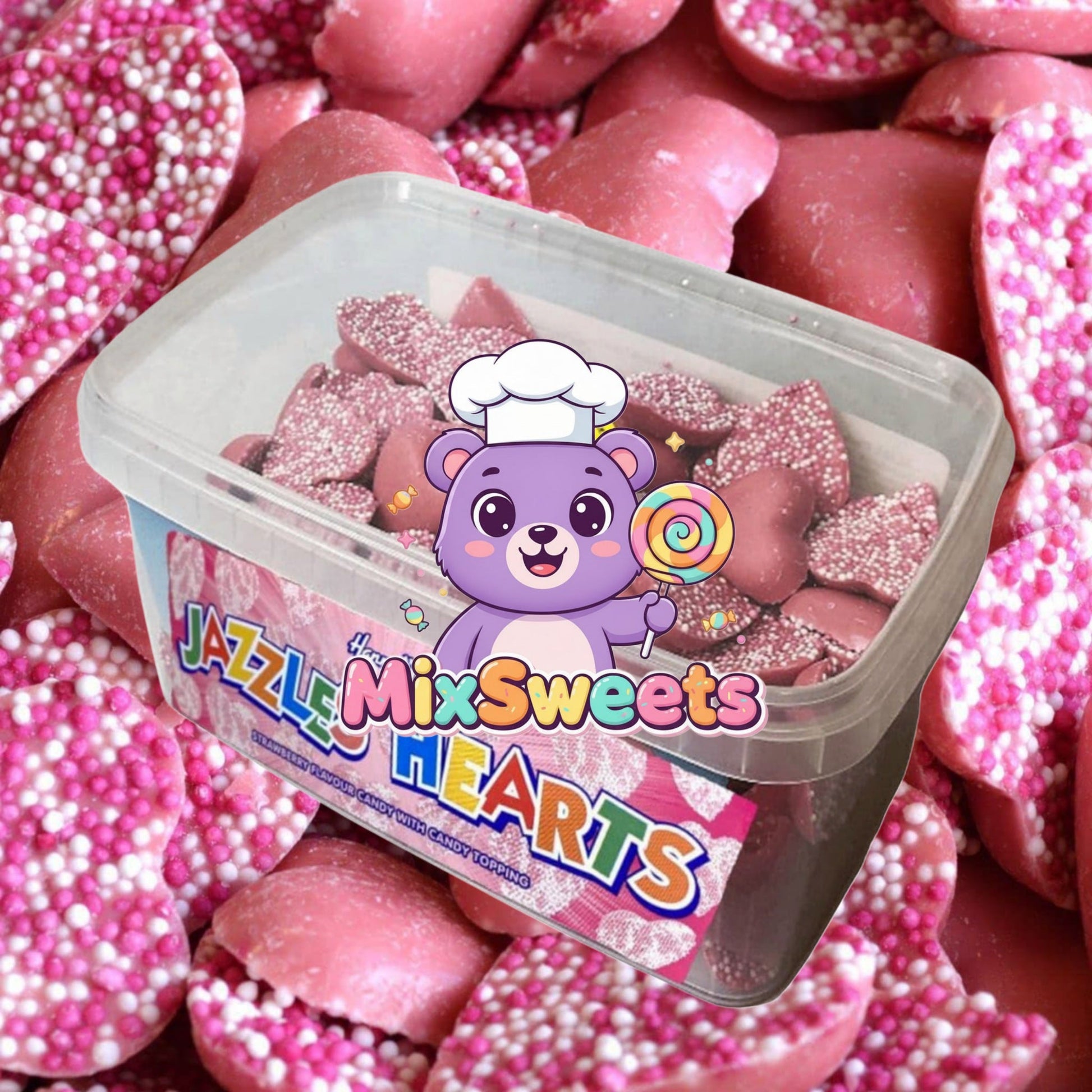 Hannah's Jazzles Hearts Tub