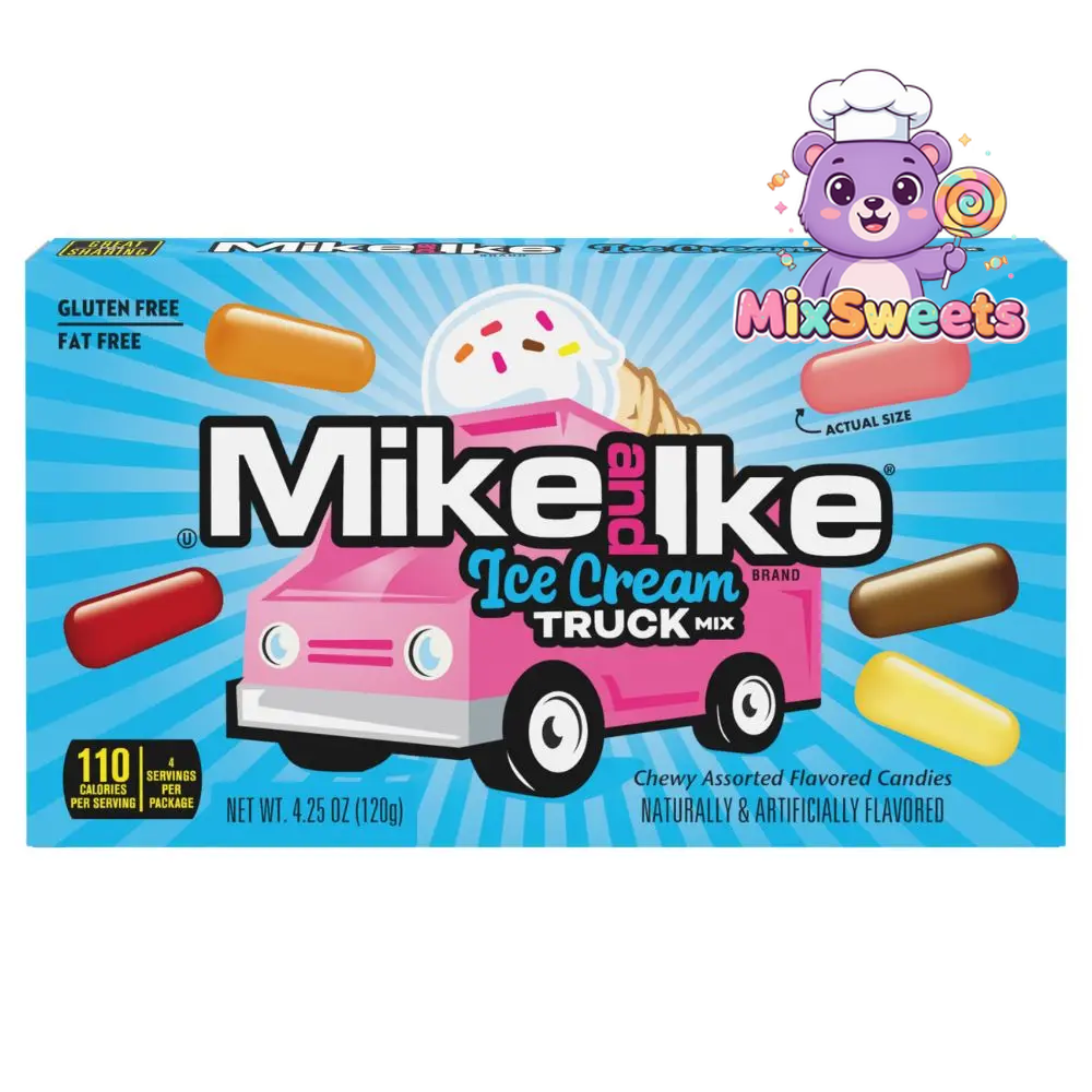 Mike & Ike Ice Cream Truck Mix Theatre Box