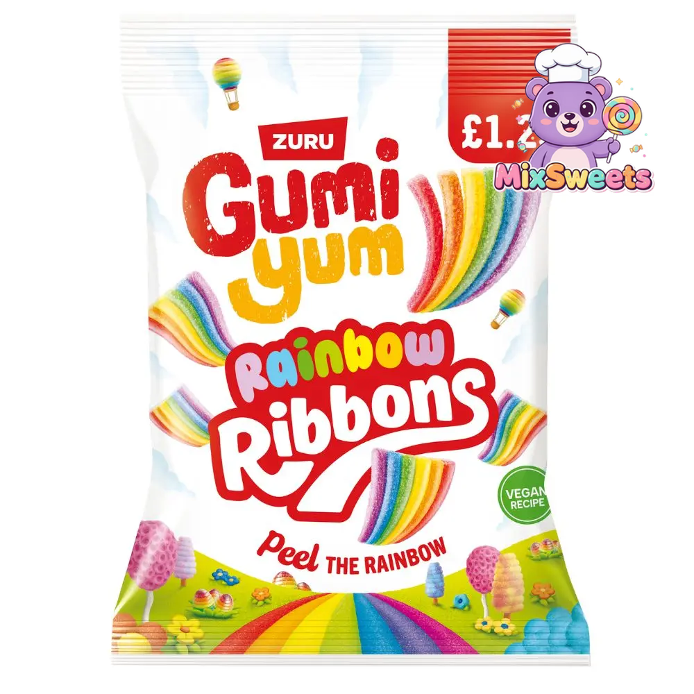 Gumi Yum Rainbow Ribbons Bag
