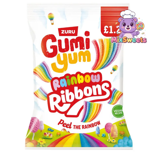 Gumi Yum Rainbow Ribbons Bag