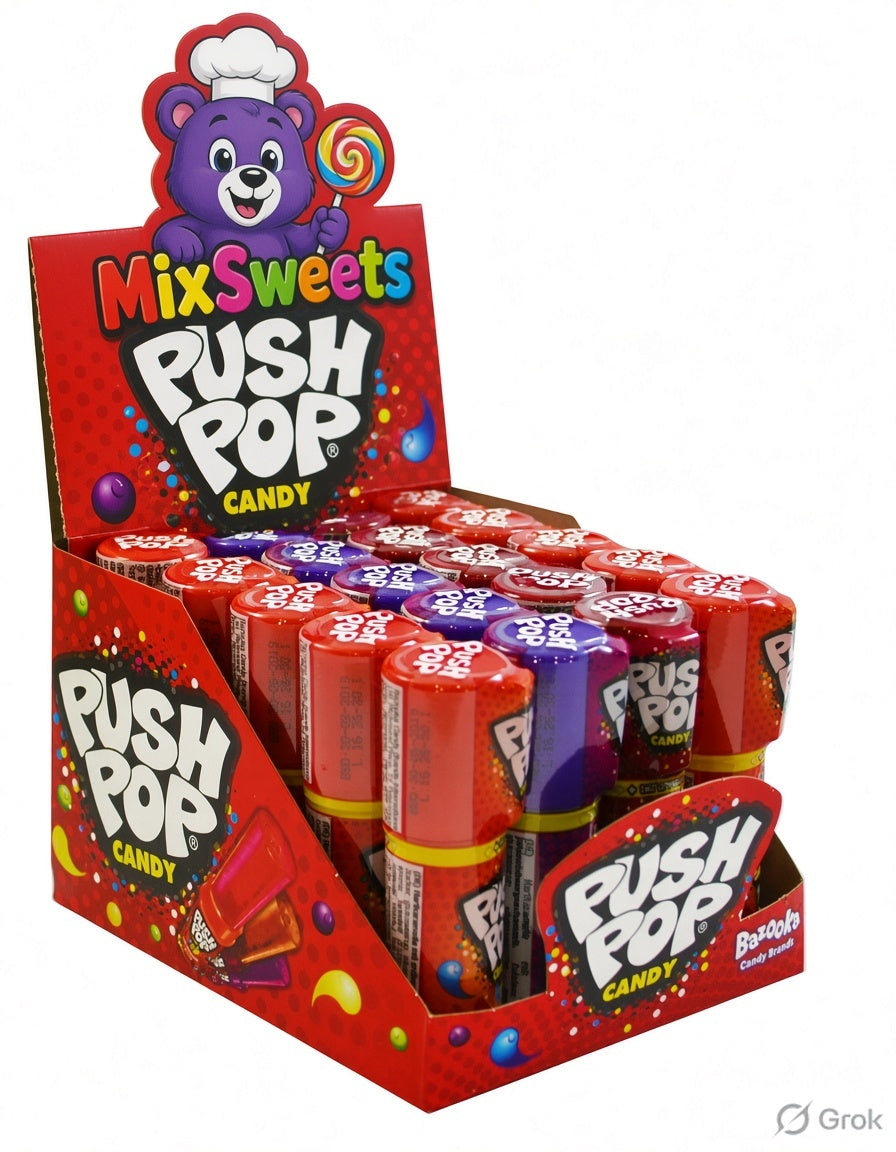 Bazooka Push Pop Candy