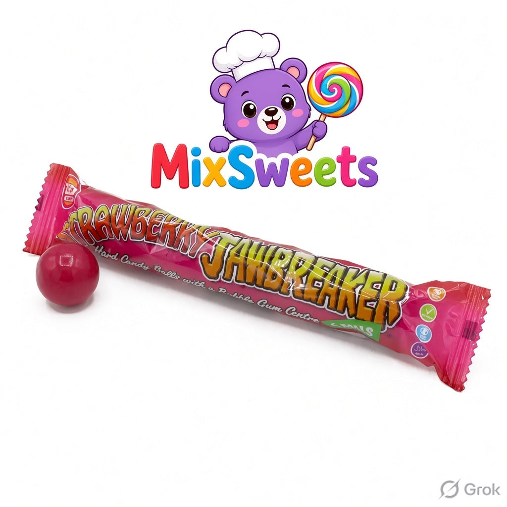 Zed Candy Strawberry Jawbreaker 6 Ball