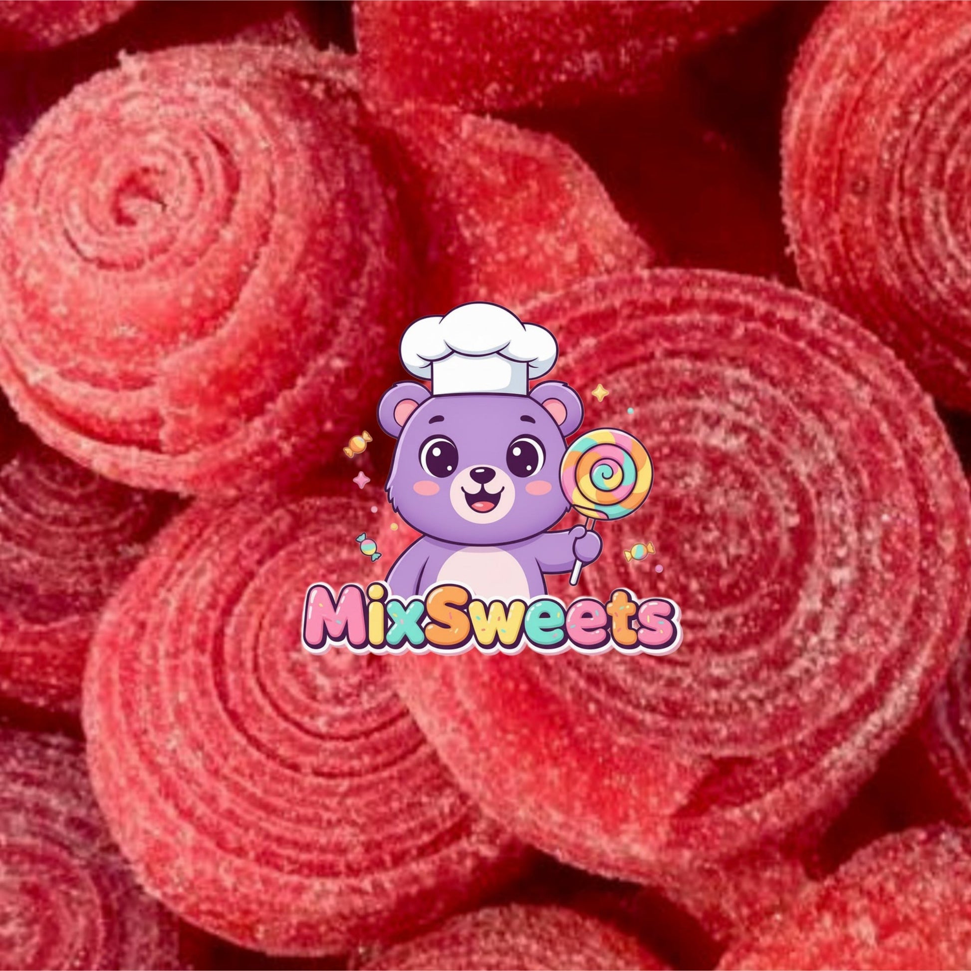 Kingsway Fizzy Red Liquorice Rolls
