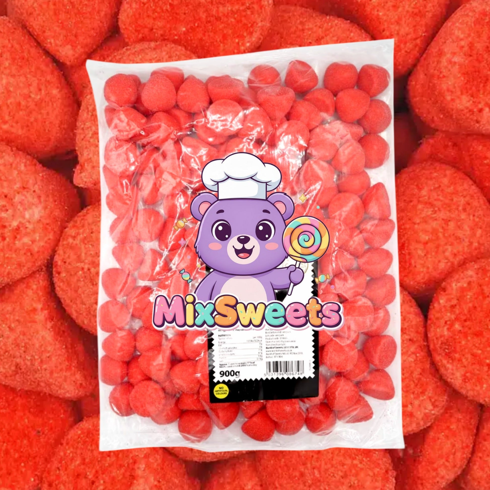 Kingsway Red Paint Balls Bag