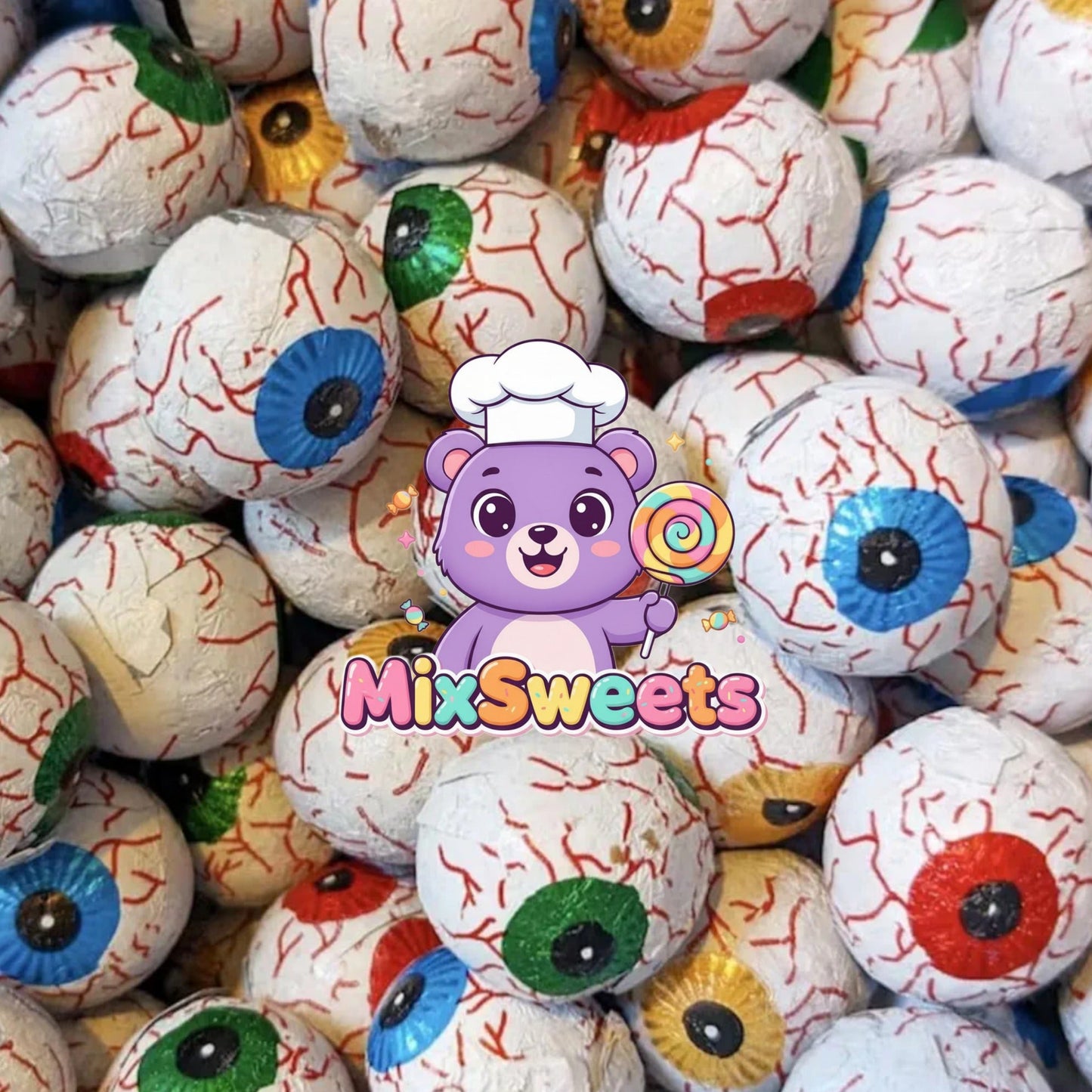 Kinnerton Halloween Milk Chocolate Eyeball Mix
