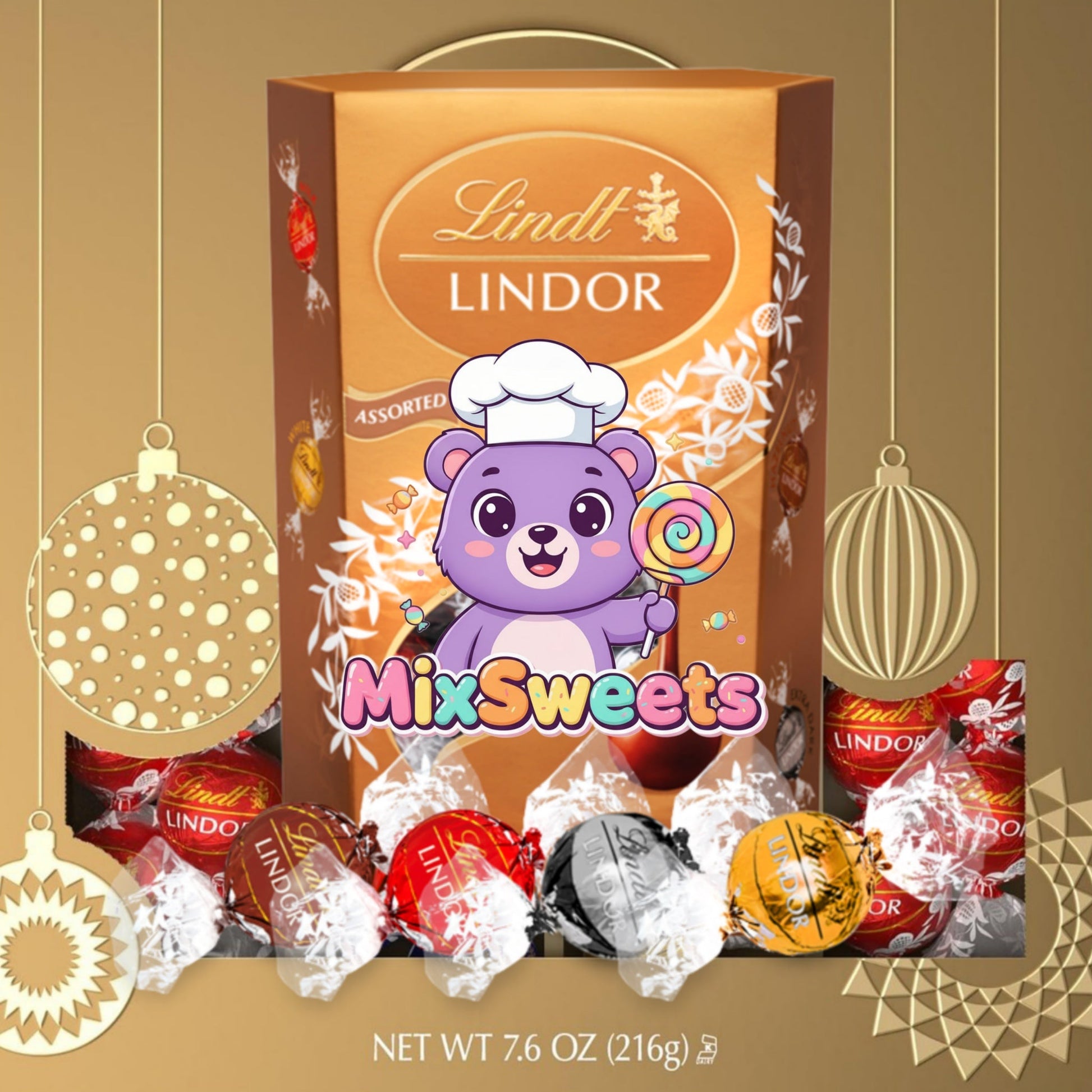 Lindt Lindor Assorted Mini Truffles