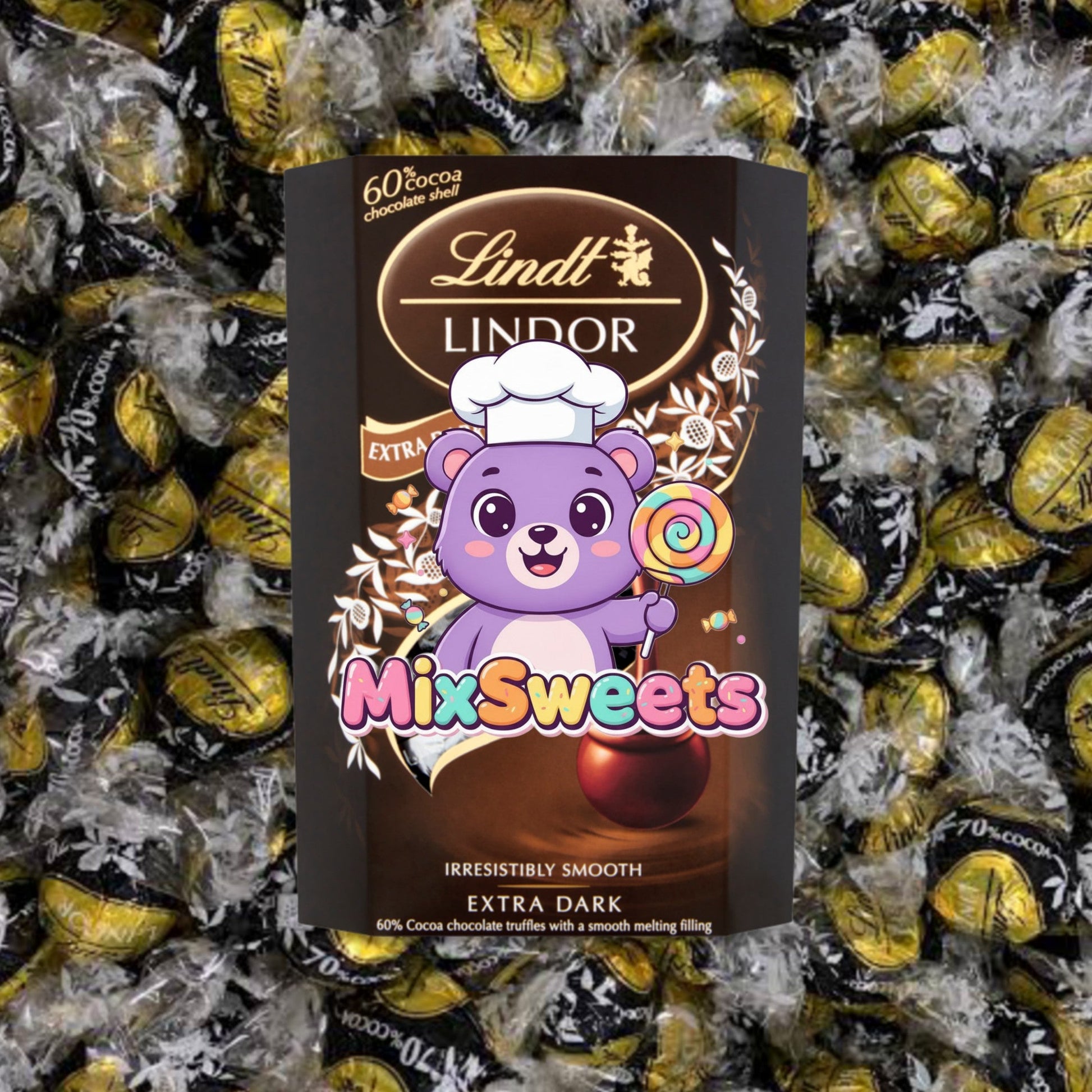 Lindt Lindor Extra Dark Chocolate Truffles