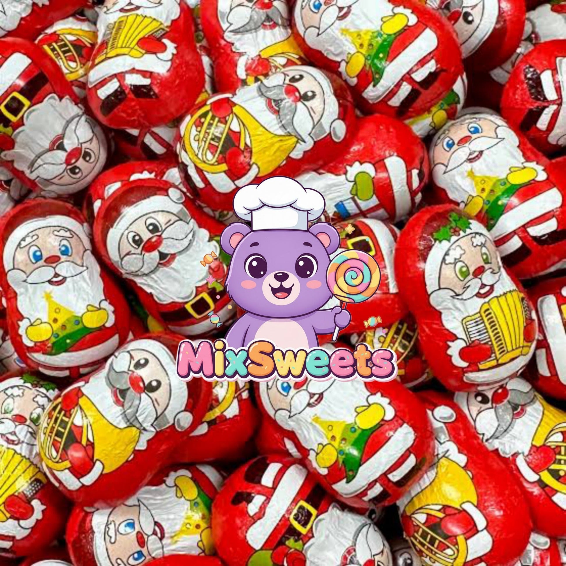 Lindt Milk Chocolate Santa Mini 10g