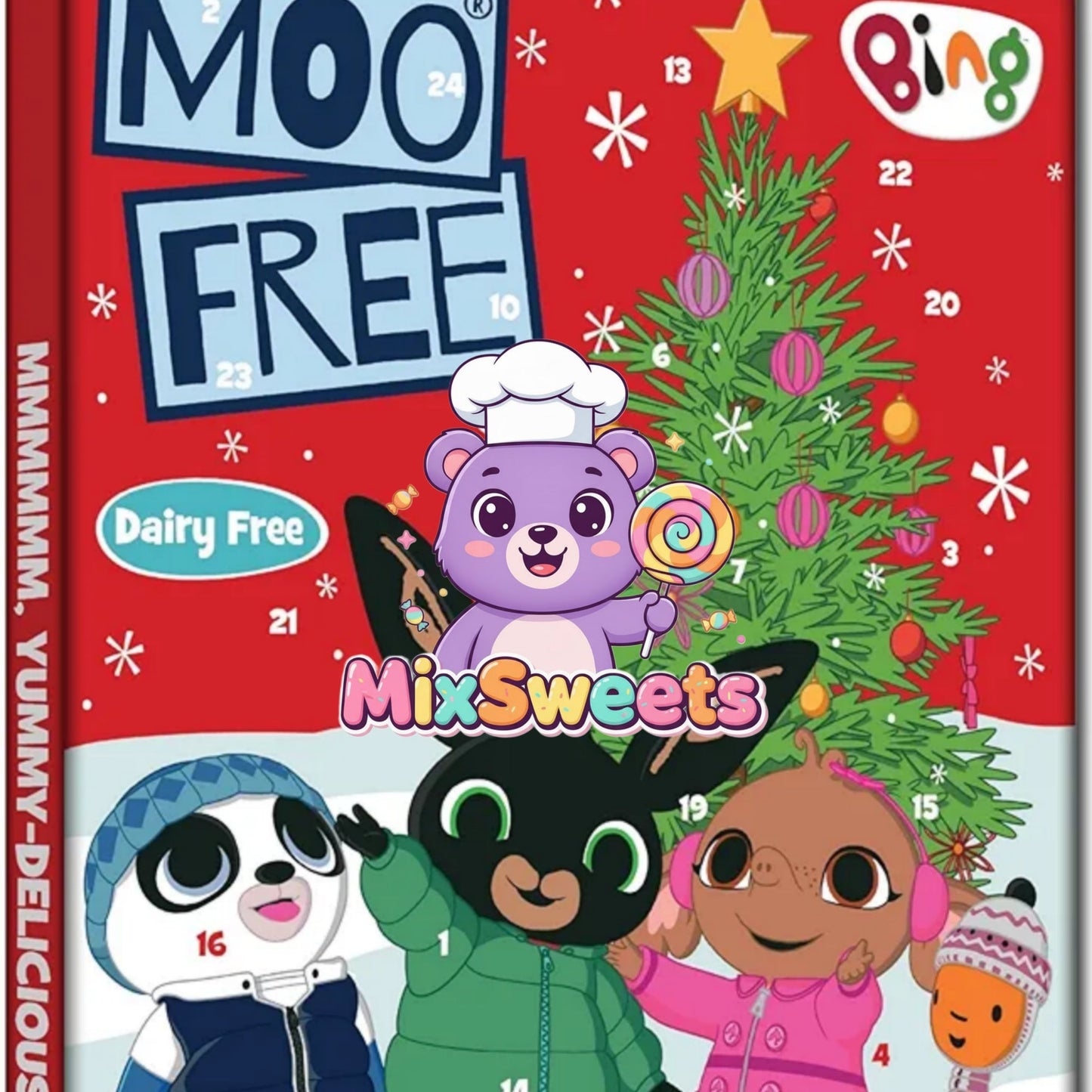 Moo Free Bing Choccy Advent Calendar