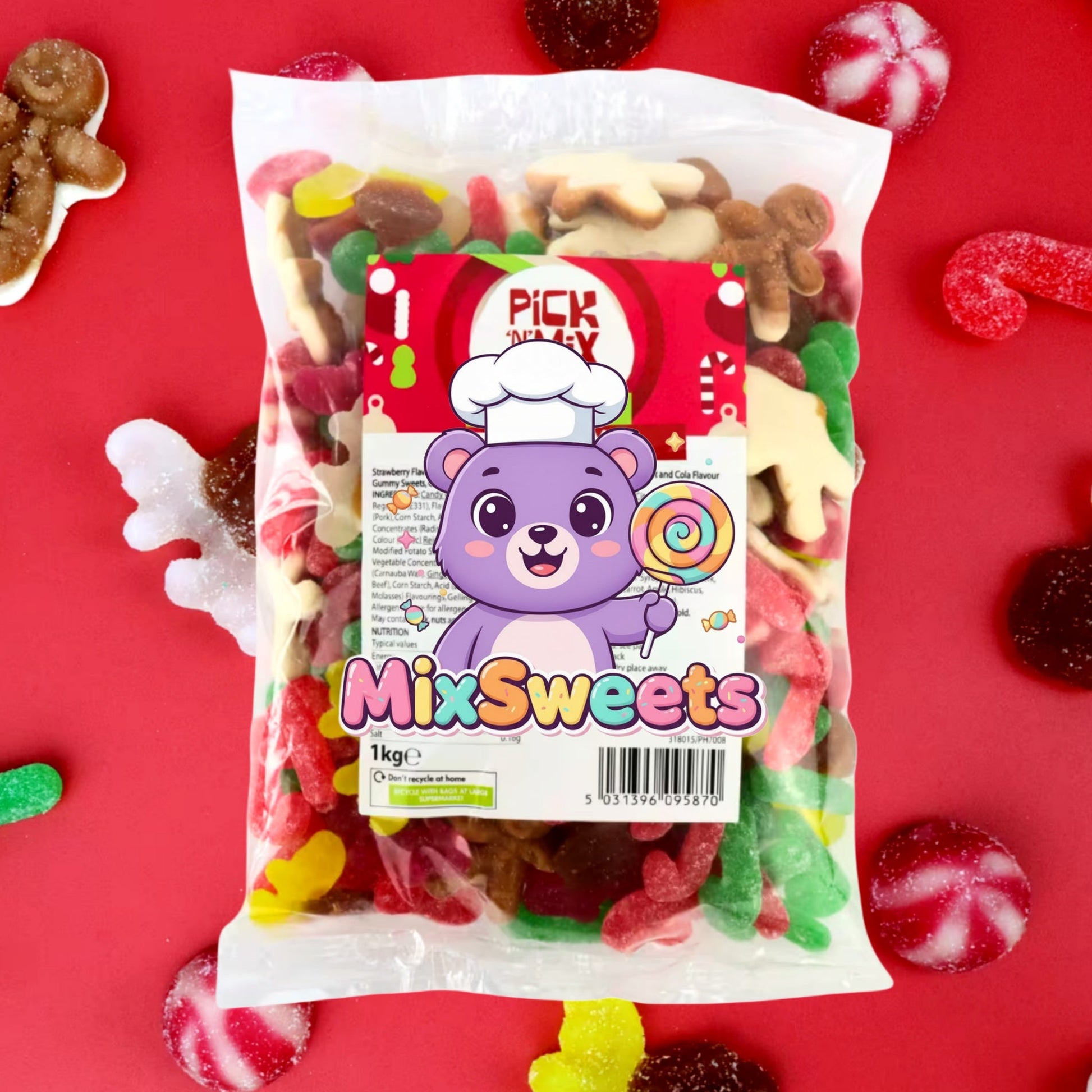 Pick n Mix Station Bottle Mix Bag 1KG