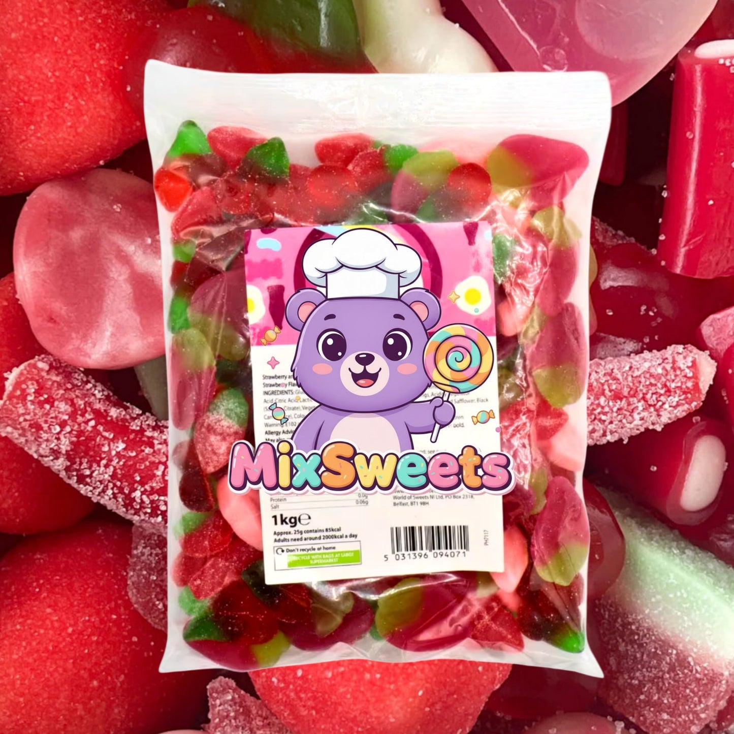 Pick n Mix Station Bottle Mix Bag 1KG