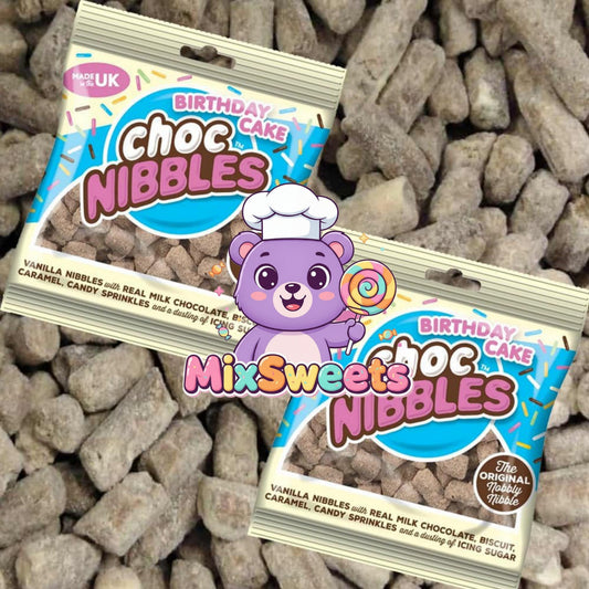 Sweet Dreams Birthday Cake Choc Nibbles