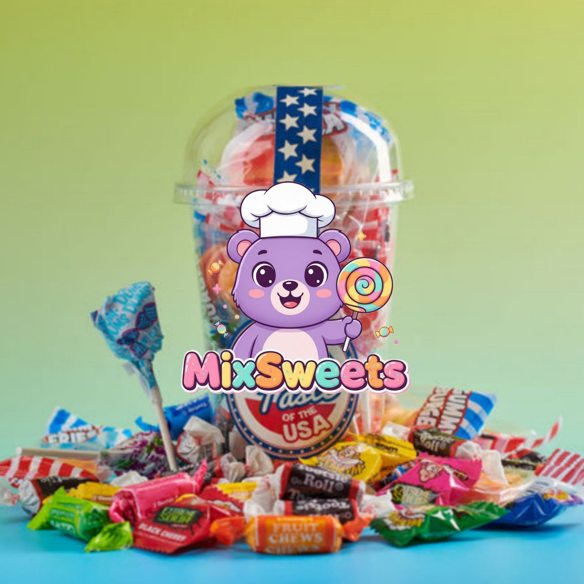 Sweet Taste Of The USA Candy Cup