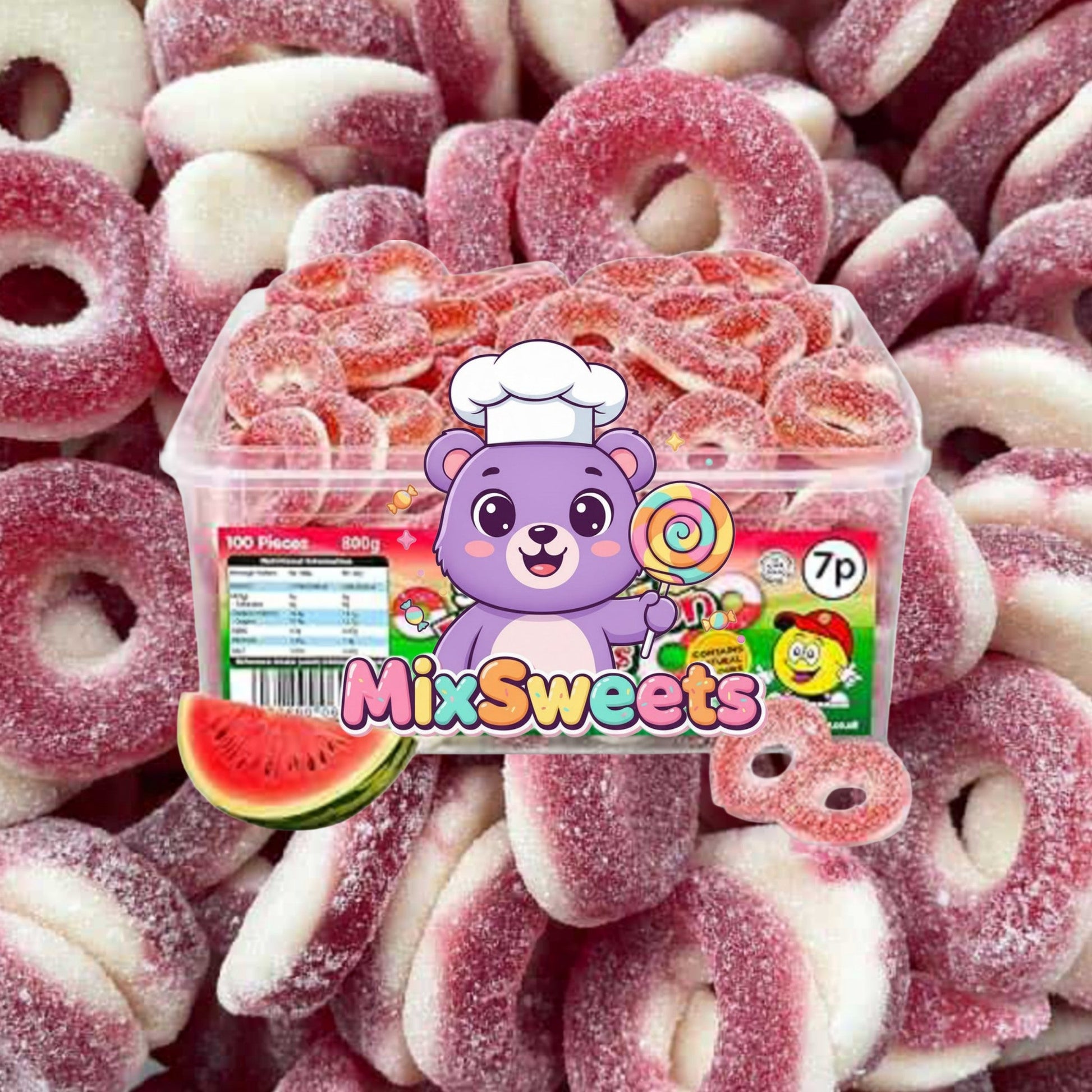 Sweetzone Watermelon Rings Tub