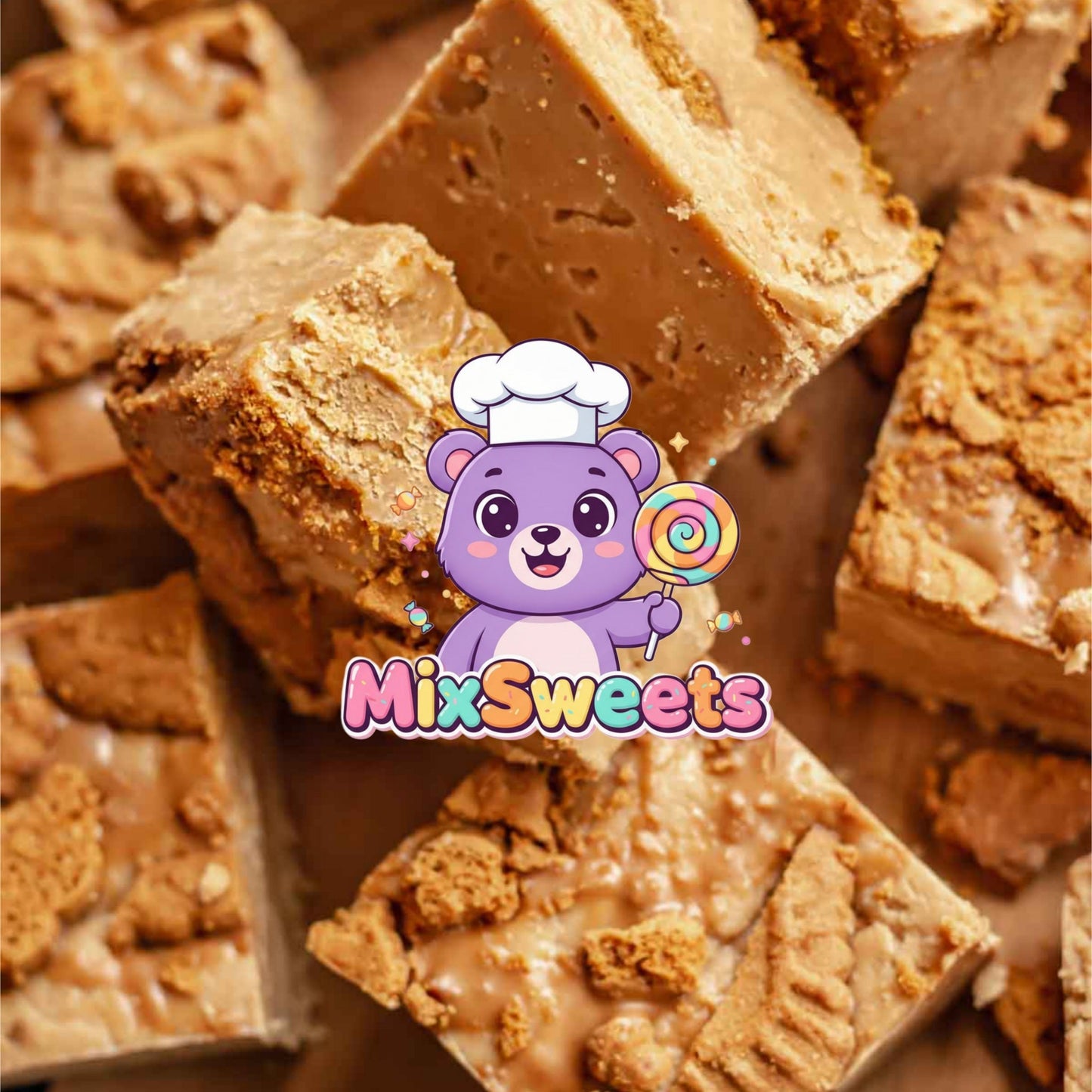 The Fudge Factory Biscoffia Biscuit Fudge Tub