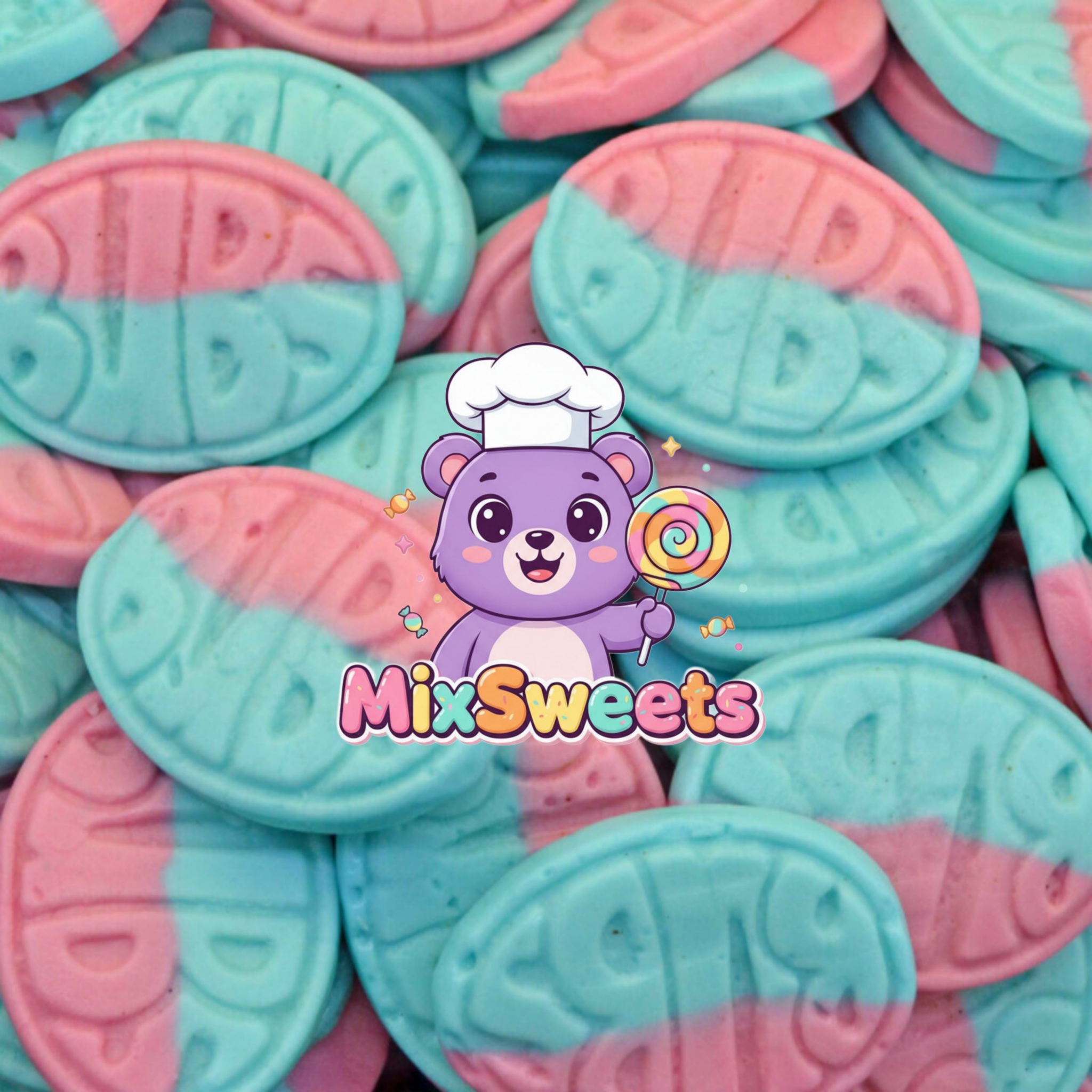 BUBS Raspberry and Blueberry Foam Sweets BUBS Raspberry and Blueberry Foam Sweets