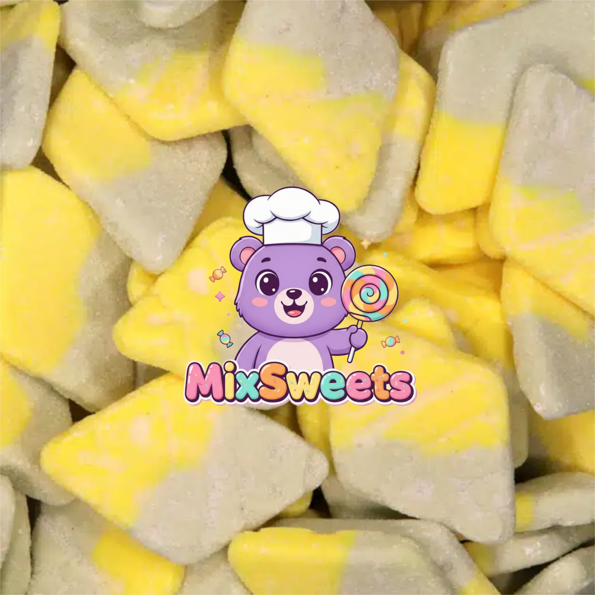 BUBS Sour Foam Romb Tutti Frutti BUBS Sour Foam Romb Tutti Frutti