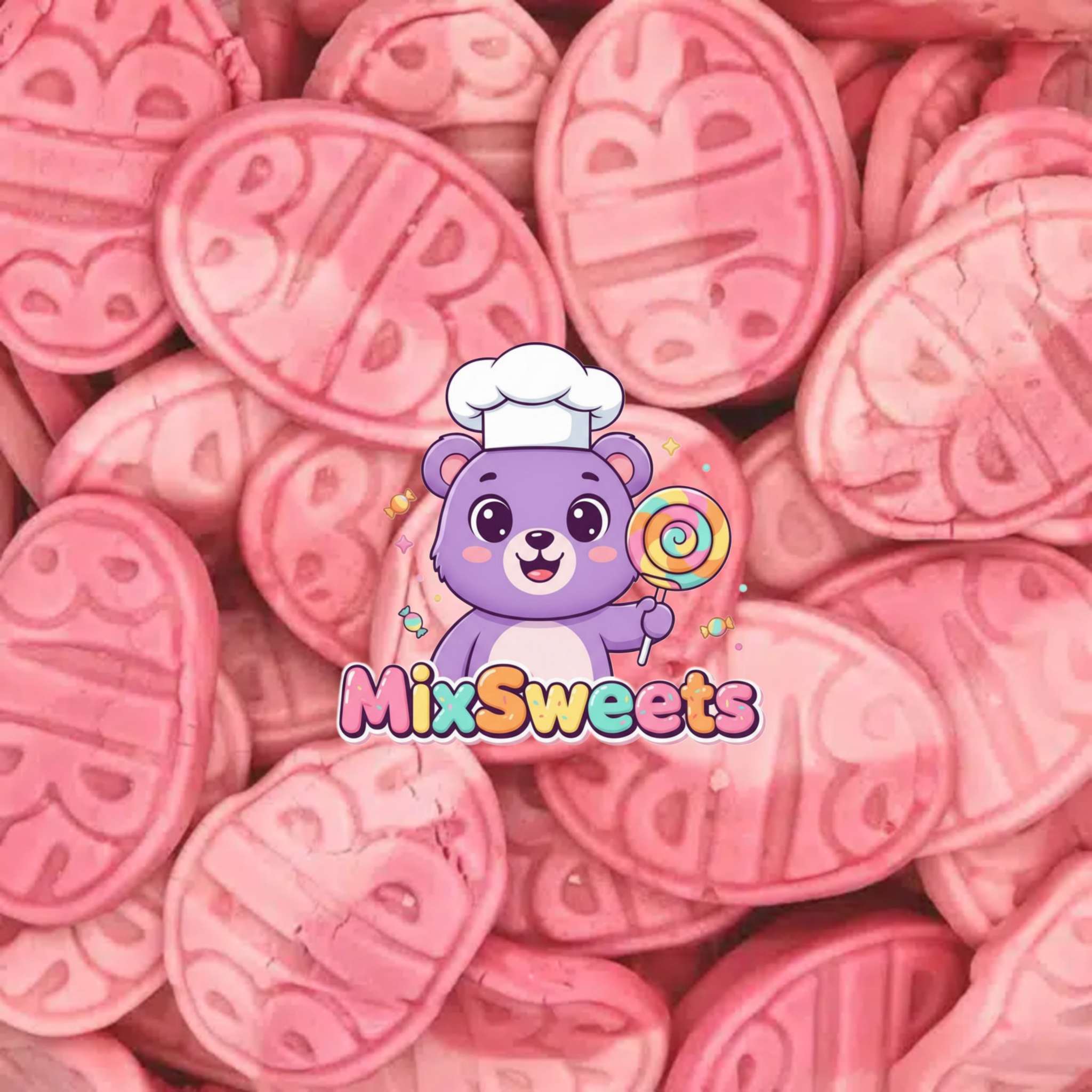 BUBS Wild Strawberry and Pomegranate Ovals BUBS Wild Strawberry and Pomegranate Ovals